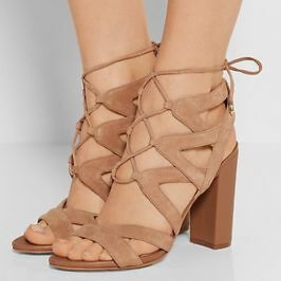 Sam Edelman Shoes - ***S0LD ON MERC. SAM EDELMAN YARDLEY LACE UP HEELS 8.5 Suede